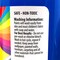Washable Tempera Paint Bulk Pack 10ct, Assorted Colors 8oz each bottle